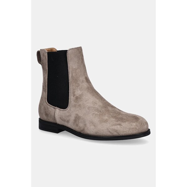 Semišové topánky chelsea BOSS Lycia 65120511