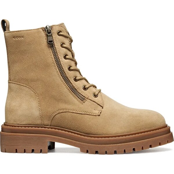 Semišové topánky Geox D IRIDEA 65120517