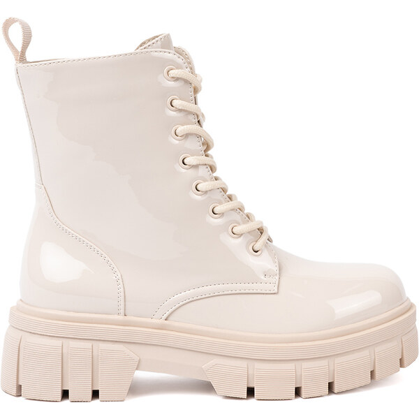 Shelvt Stylish lacquered workers in a light beige shade 65115690