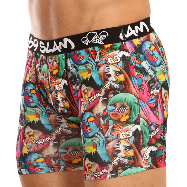 Pánske boxerky 69SLAM fit pop art (MBYOAT-PO) 65118214