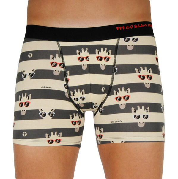 3PACK pánske boxerky 69SLAM fit bamboo mix (PACGCL-BB) 65118217