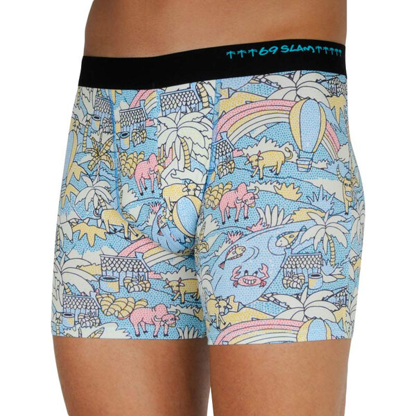 Pánske Boxerky 69SLAM fit mozaik field (MBYMOF-PO) 65118220