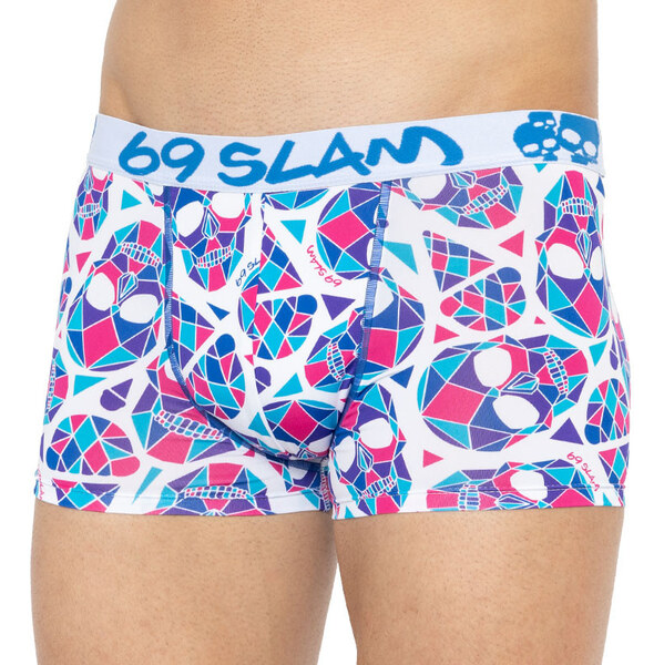 Pánske boxerky 69SLAM hip skullmond white 65118223