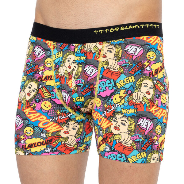 Pánske boxerky 69SLAM fit kapow (MBYPOW-PO) 65118225