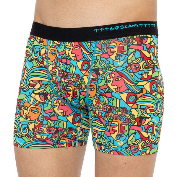 Pánske boxerky 69SLAM fit cubism mock 65118228