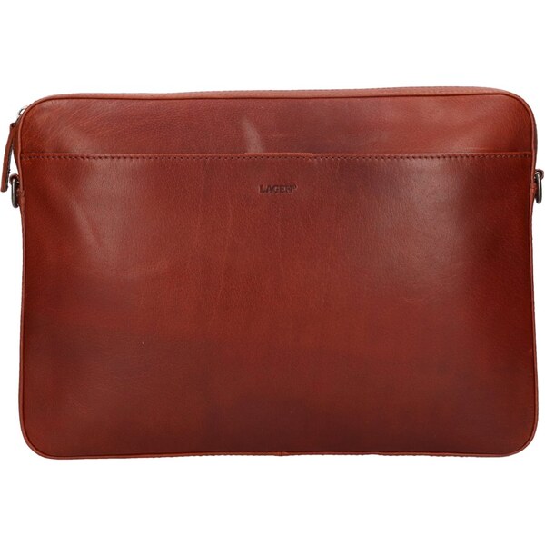 Lagen Pánska kožená taška na notebook 212761 hnedá 65626048