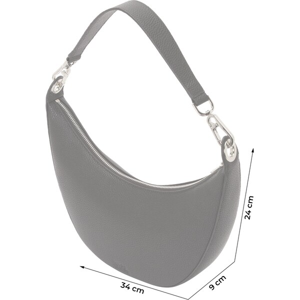 Karl Lagerfeld Kabelka na rameno čierna / strieborná 65133269