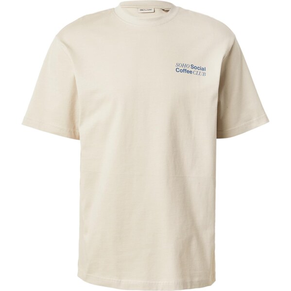 Only & Sons Tričko ONSFRED COFFEE CLUB béžová 65121392