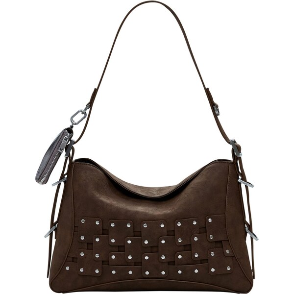 Desigual Kabelka tmavohnedá 65656749