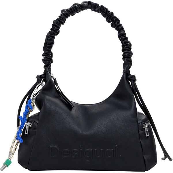 Desigual Kabelka na rameno Half Logo Montville čierna 65656799