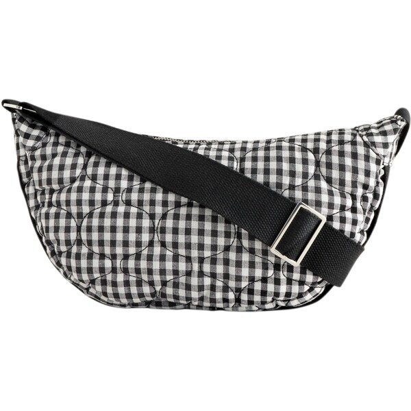 Next Taška cez rameno čierna / biela 65883111