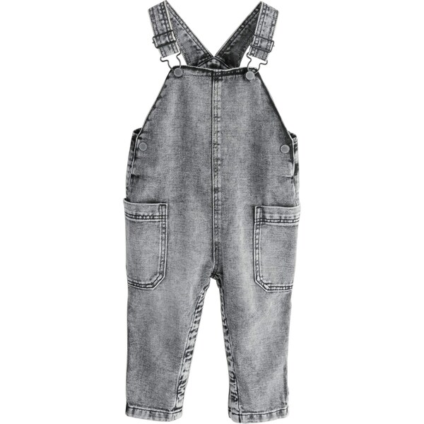 Next Nohavice na traky sivý denim 65885427