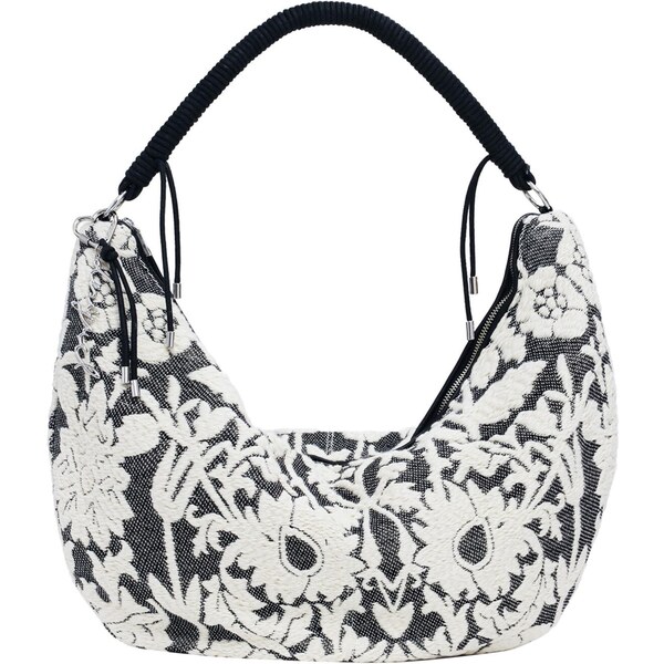 Desigual Kabelka na rameno čierna / biela 65656880