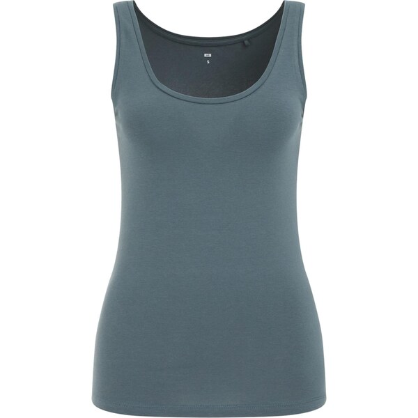 WE Fashion Top tmavozelená 65886750