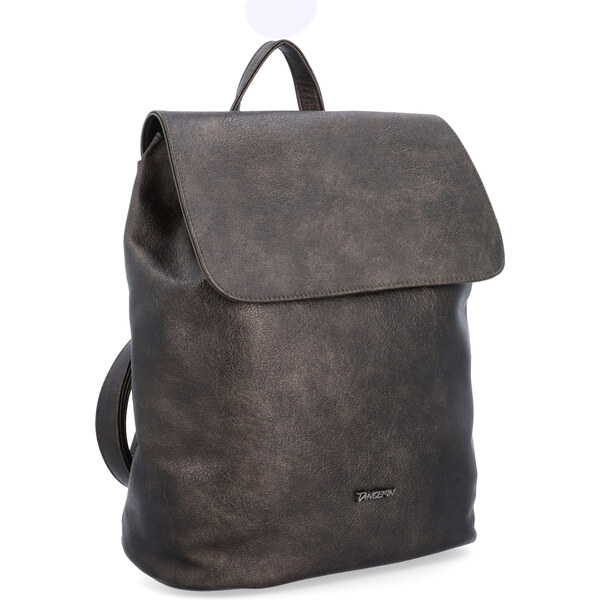 Mestský batoh zo syntetickej kože Tangerin sivá 8006 ANT 65128746