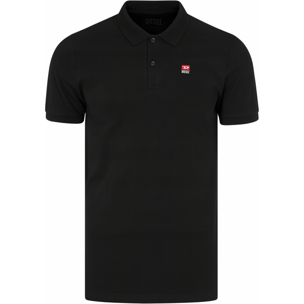 DIESEL Logo Black polo tričko 65129728