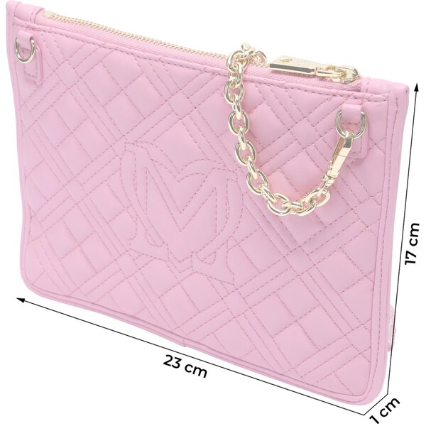 Love Moschino Taška cez rameno zlatá / eozín 65875354