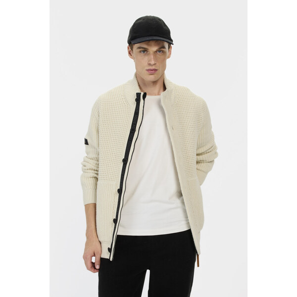 SVETER CAMEL ACTIVE KNITTED JACKET 64131957