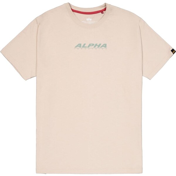 ALPHA INDUSTRIES Tričko béžová / nefritová 65133719