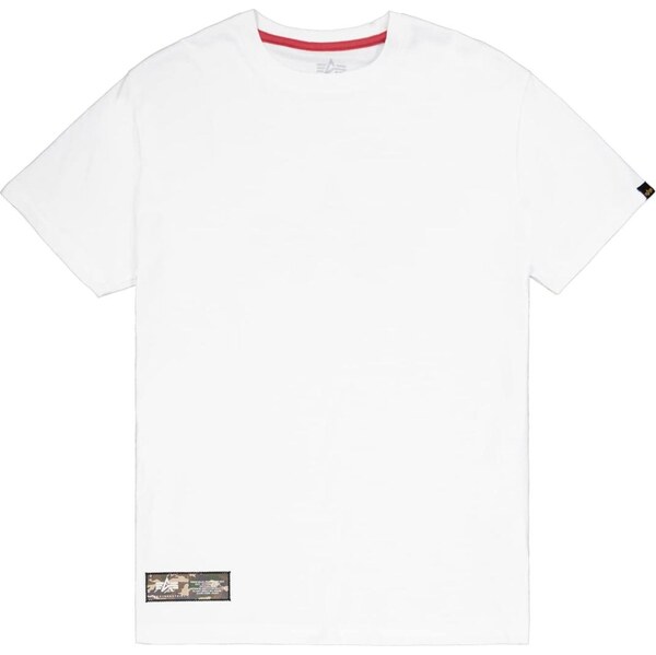 ALPHA INDUSTRIES Tričko zmiešané farby / biela 65133720
