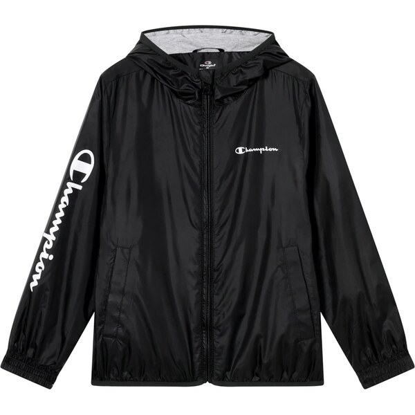 Champion Authentic Athletic Apparel Prechodná bunda čierna / biela 65394631