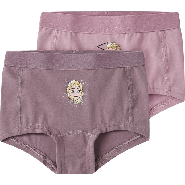 NAME IT Nohavičky NMFAplaja Frozen žltá / orgovánová / černicová / 65133969