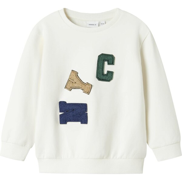 NAME IT Mikina NMMNOTUS modrá / žltá / zelená / biela 65216099