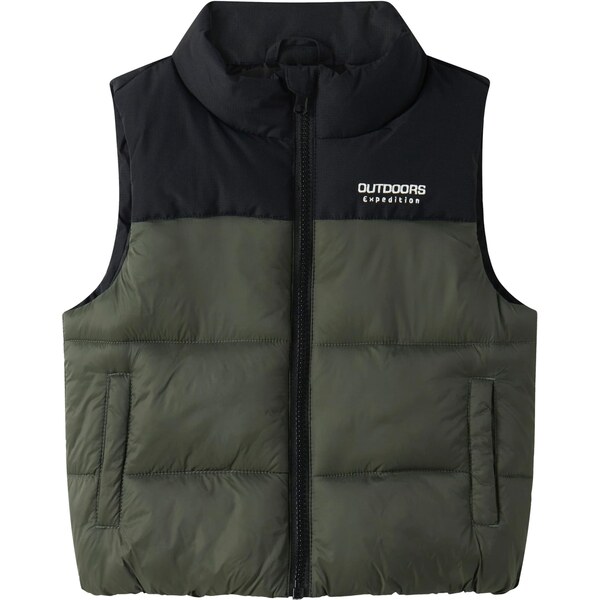 NAME IT Vesta NMMMOLE tmavozelená / čierna 65707702