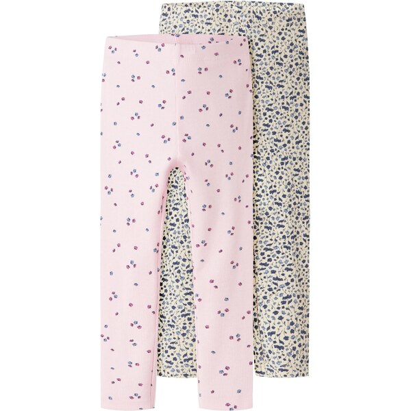 NAME IT Legíny NMFNELIA krémová / námornícka modrá / ružová / eozín 65661781