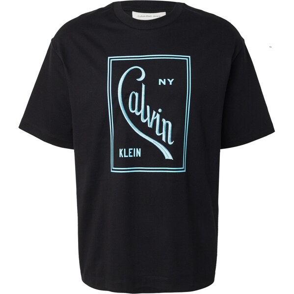 Calvin Klein Jeans Tričko svetlomodrá / čierna 65134023