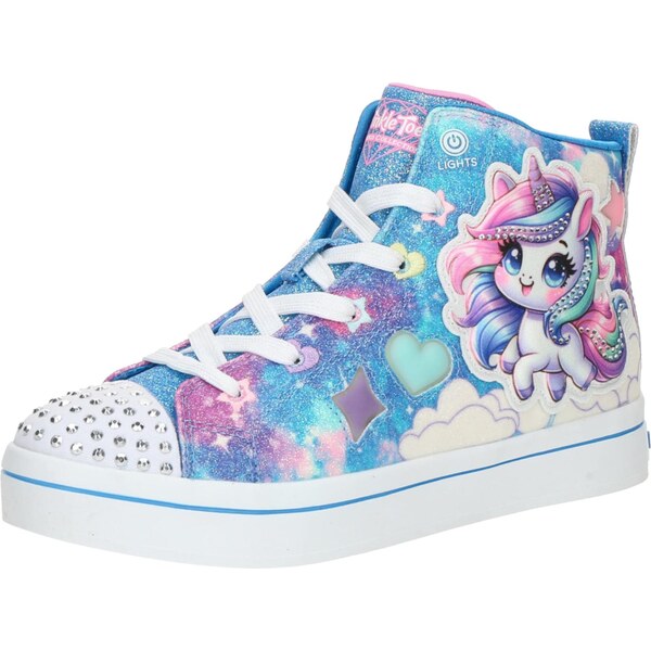 SKECHERS Tenisky TWI-LITES 2.0 modrá / ružová / čierna / biela 65134056