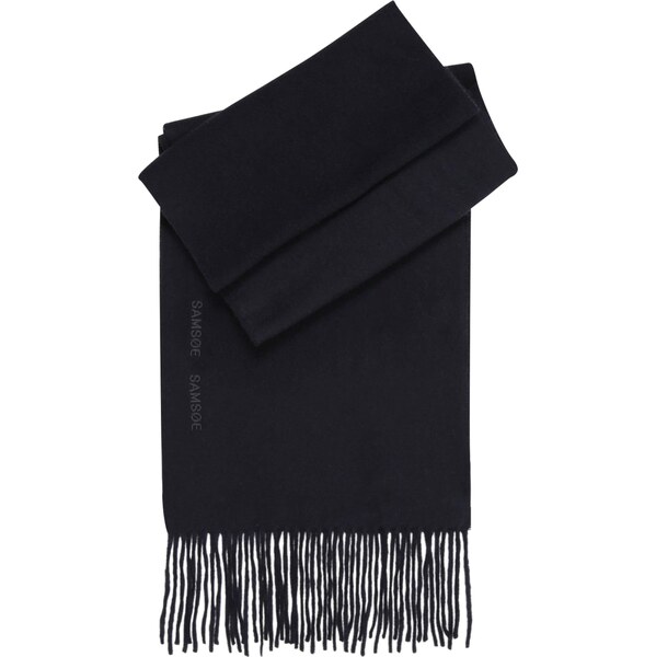 Samsøe Samsøe Šál Sajolly čierna 65694903