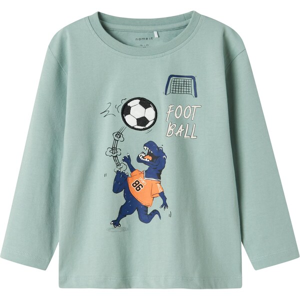 NAME IT Tričko NMMNABIR námornícka modrá / pastelovo zelená / oranžová 65661714