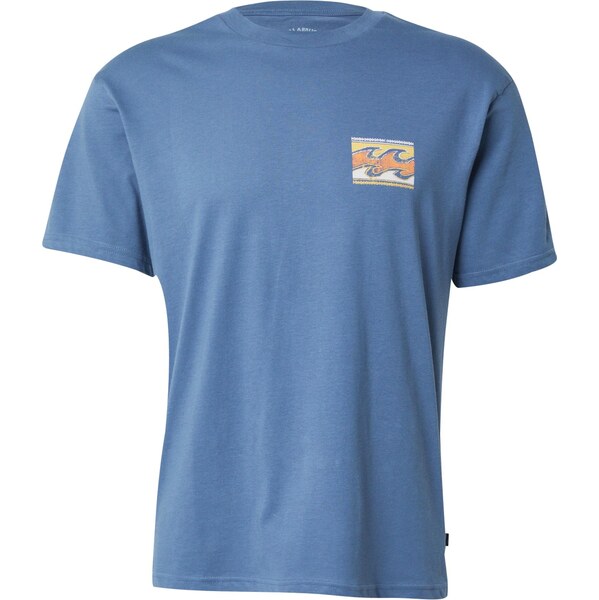 BILLABONG Tričko CRAYON WAVE zafírová / tmavožltá / sivobéžová / 65475216