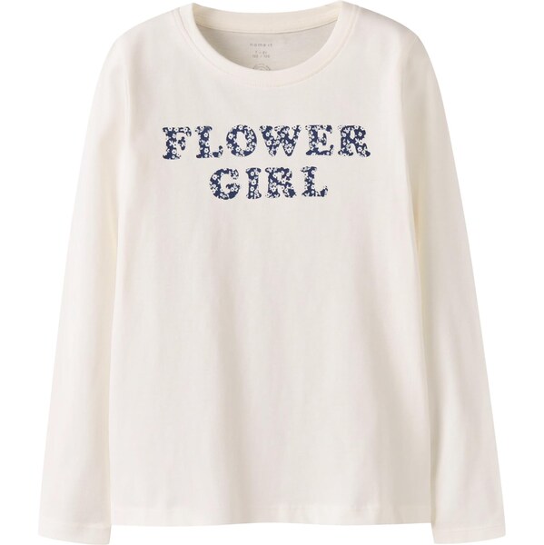 NAME IT Tričko NKFNELA námornícka modrá / biela 65661733