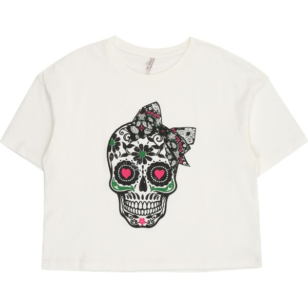 ONLY GIRLS Tričko KOGOLI zelená / červená / čierna / biela 65889116