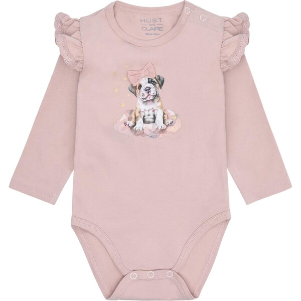 Hust & Claire Body Bri Sweet Puppy brokátová / ružová / čierna / biela 65843964