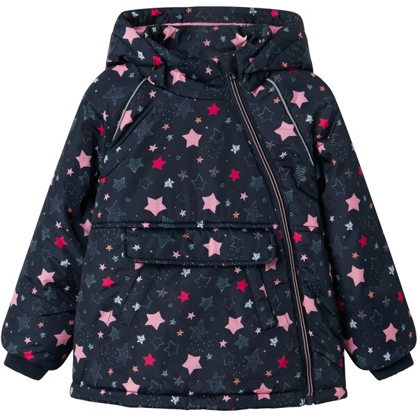 NAME IT Prechodná bunda NMFMicco zafírová / svetlomodrá / červená / 65216105