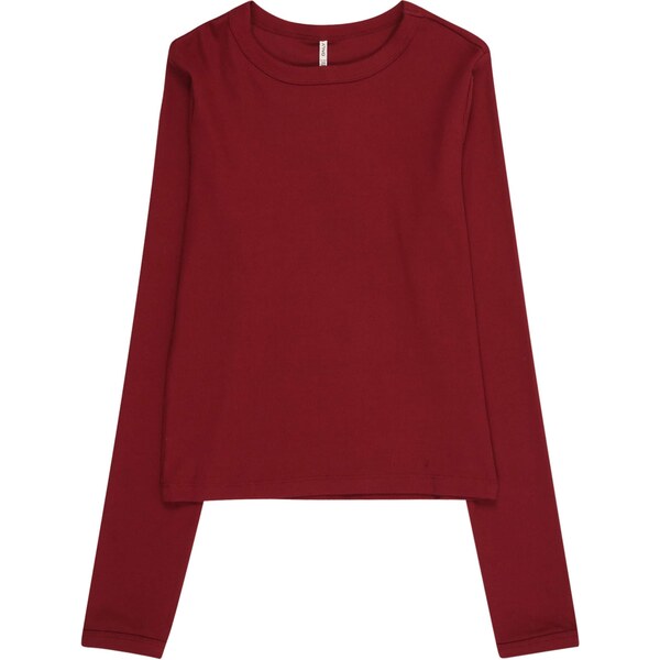 ONLY GIRLS Tričko KOGBINA vínovo červená 65889316