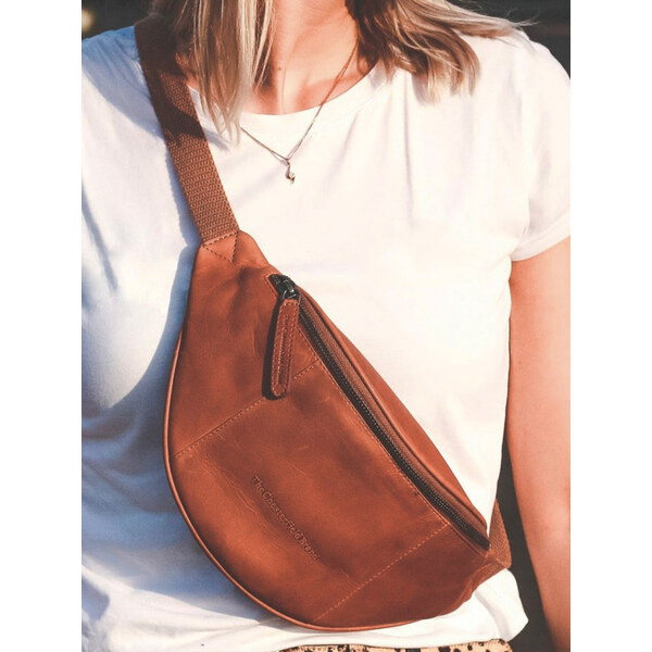 Kožená ľadvinka The Chesterfield Brand Eden - Koňak 64167675