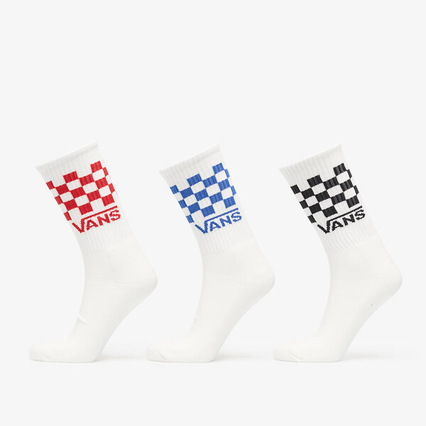Vans Classic Check Crew 3-Pack White M 65134995
