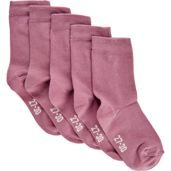 Minymo ponožky 5-balenie Dusky Orchid 65138214