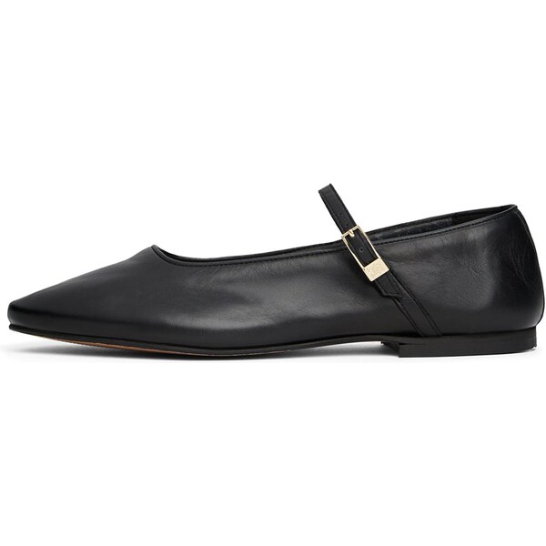 TOMMY HILFIGER Baleríny s ramienkom čierna 65464679