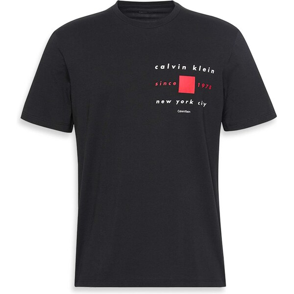 Calvin Klein Tričko červená / čierna / biela 65135954