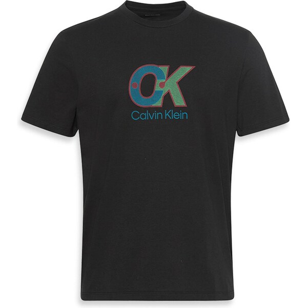 Calvin Klein Tričko modrá / zelená / červená / čierna 65135997