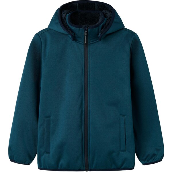 NAME IT Funkčná bunda NKNMADA08 modrozelená 65835454