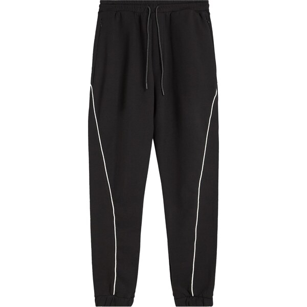 Bershka Nohavice čierna / biela 65661915