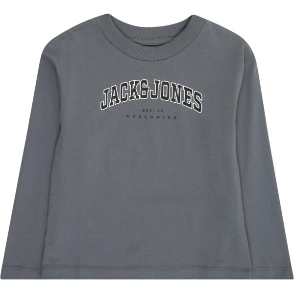 JACK & JONES MINI Tričko JJECALEB sivá / čierna / biela 65661925