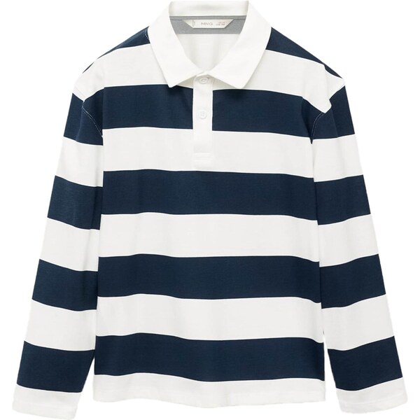 MANGO KIDS Tričko námornícka modrá / biela 65659201
