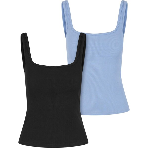 Urban Classics Top modrá / čierna 65877137